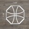 Ekena Millwork Extra Small Haswell Decorative Fretwork Wall Panels in Architectural PVC, 7 3/8"W x 7 3/8"H x 3/8"T WALP08X08HWL - alternate 2